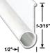 AP Products 021-50803-16 AWNING RAIL MILL 16' @5