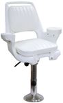 Wise Seating 8WD1007-6-710 CHAIR W/ARMS/CUSH SL ADJ/PED