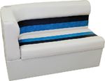 Wise Seating 8WD108-1011 SEAT-CRNR LOUNG RH GRY-NVY-BLU