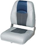 Wise Seating 8WD1461-840 BOAT SEAT 17  GREY-CHAR-NAVY