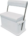 Wise Seating 8WD437SS-784 LIVEWELL COOLER SEAT WHITE