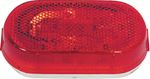 Anderson Marine M108WR OVAL RED SIDEMARKER LIGHT
