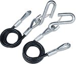 Tiedown Engineering 59537 HITCH CABLE  CLASS 2 BLK  2/CD