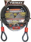 Trimax Locks TDL1510 15'DUAL LOOP-MULTI USE CABLE