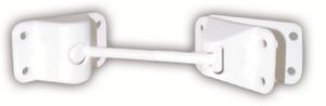JR Products 10475 6  ULTIMATE DOOR HOLDER WHITE