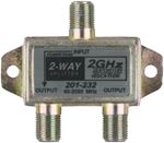 JR Products 47355 2-WAY 2 GHZ HD/SAT.LINE SPLIT.
