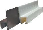 JR Products 80341 TYPE C-WALL MT-IN SLIDE TRK WH
