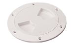 Sea-Dog Line 336340-1 DECK PLATE WH SMOOT 4  QTR TRN