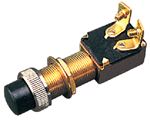 Sea-Dog Line 420421-1 BRASS PUSH BUTTON SWITCH WITH