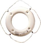 Cal-June HS-24-W 24IN WHITE HARD SHELL RING BUO