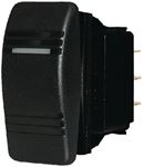 Blue Sea Systems 8290 SWITCH CONTURA (ON)OFF(ON) BLK