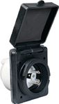 Park Power by Marinco 301ELRVBLK 30A STANDARD POWER INLET BLACK