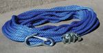Panther 757000 ANCHOR ROPE 50' W/CLEAT & HOOK